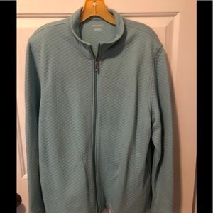 Women’s size L jacket Quilted seafoam Allison Daly